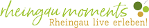 Rheingau-Moments – Rheingau live erleben! Logo