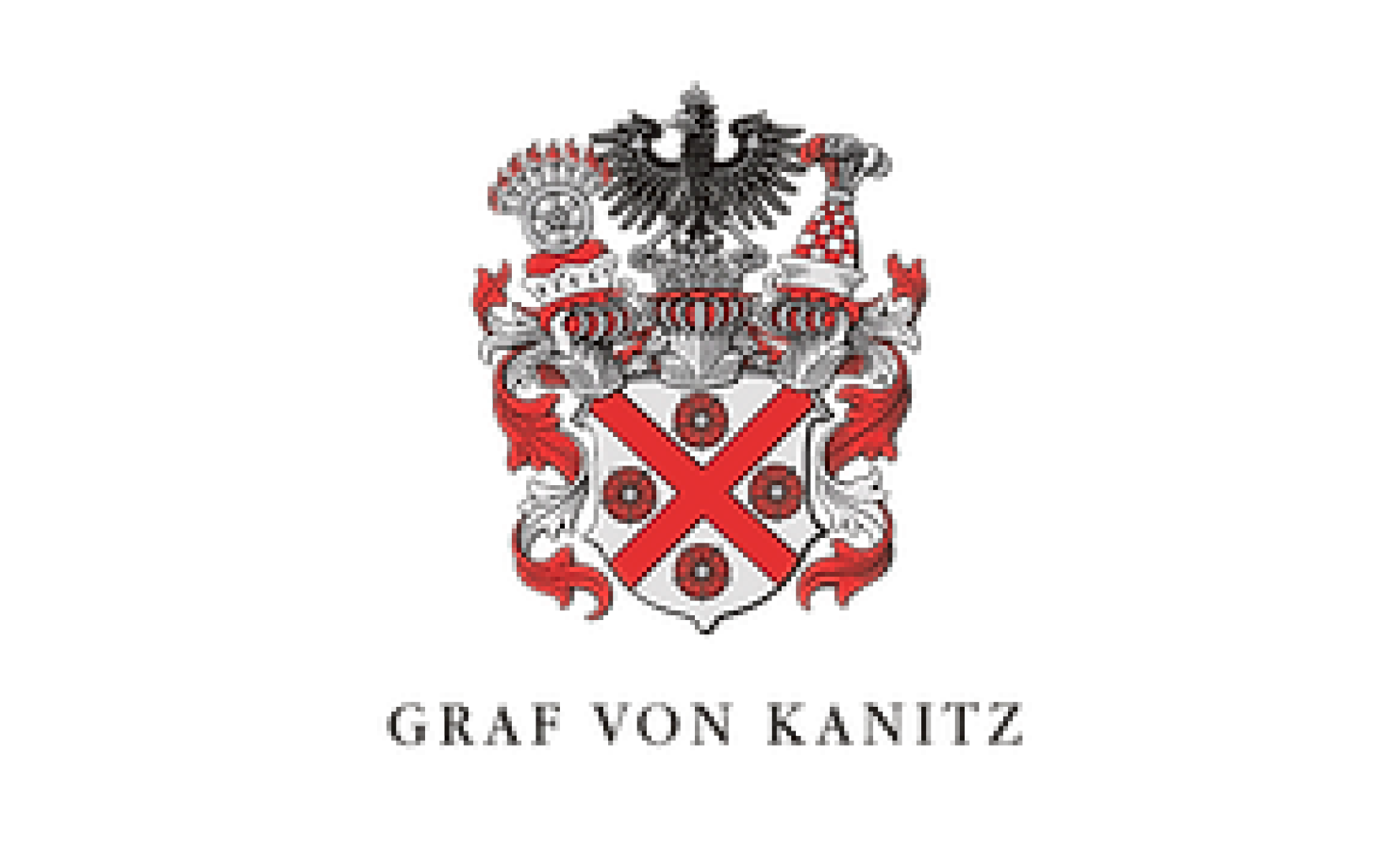 Logo des Weinguts Graf von Kanitz mit Verlinkung zur Internetseite.